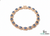 Luxury Oval cut Blue Sapphire Diamond Halo Tennis Bracelet for Women
