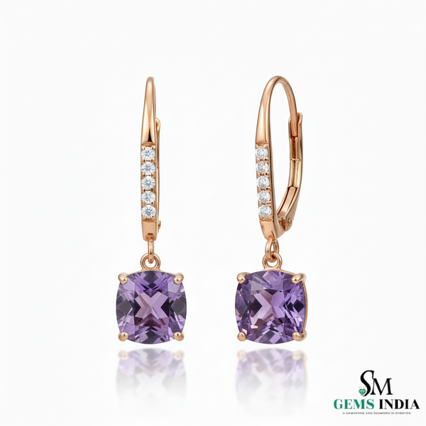 7,80 ct dunkelgrüne Statement-Ohrhänger mit großen sambischen Smaragden im Smaragd- und Ovalschliff, 18 Karat Gold, Smaragdohrringe, ovale Smaragdstifte (Kopie)