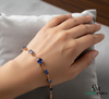 Premium Blue Sapphire Bracelet for Women - Gemstone Jewelry Gift