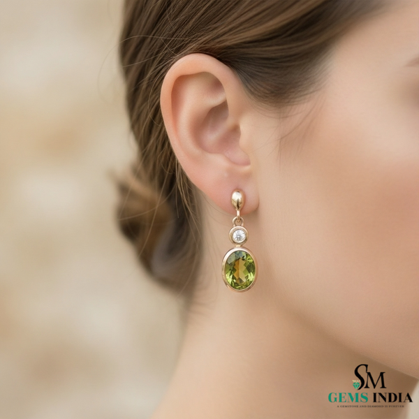 7,80 ct dunkelgrüne Statement-Ohrhänger mit großen sambischen Smaragden im Smaragd- und Ovalschliff, 18 Karat Gold, Smaragdohrringe, ovale Smaragdstifte (Kopie)