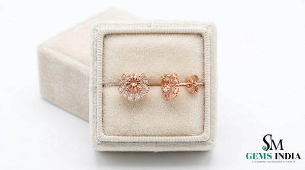 Minimalist Oval Gold Drop Earrings with Sparkling Diamonds