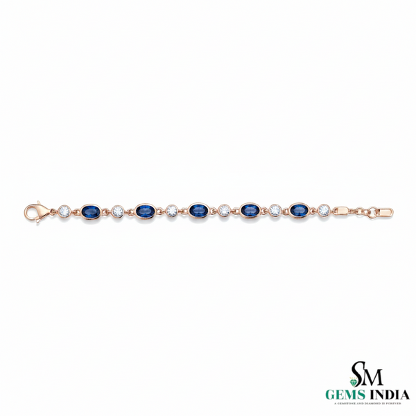 Tennisarmband aus Natur-Smaragden im Ovalschliff und Diamanten in Gold | Tennisarmband aus Natur-Smaragden und Diamanten in Gold | Tennisarmband mit großen Smaragden im Ovalschliff