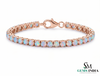 Luxury Opal Tennis Bracelet for Women Wedding and Anniversary Gift