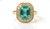 2.30( carat ) natural emerald cut gemstone ring in 14k Gold Unique Gemstone Gifts For her