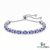 Tanzanite & Diamond Tennis Bracelet - Handmade Fine Jewelry for Women