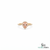 Pear Shaped Morganite Diamond Ring - Anniversary Gift For Her