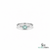 Minimalist Oval Aquamarine Bezel Set Ring - Anniversary Gift for Her