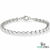 Pear Cut Diamond Tennis Bracelet – Elegant Teardrop Crystal Bracelet for Women