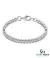 Classic Round Diamond Tennis Bracelet - Anniversary Birthday Gift Jewelry