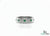 Men's Wedding Natural Emerald Band Ring In 14k Solid Gold Men's Gift Emerald Band