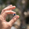 Oval Blue Sapphire Ring With Sparkling Diamond Details - Promise ring