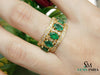 Oval Shape Women Engagement Ring Gold Statement Cocktail Ring For Women