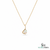 Natural Oval Opal Pendant With Diamond Accent - December Birthstone Jewelry