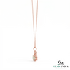 Natural Oval Opal Pendant With Diamond Accent - December Birthstone Jewelry