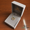14K Gold Geometric Emerald & Diamond Pendant Necklace for Women - Modern Fine Jewelry