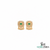 Elegant Emerald Cut Emerald Stud Earrings with Diamond Halo - Fine Gold Jewelry Gift for Her