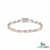 Oval Morganite Tennis Bracelet for Women - Elegant Pink Gemstone Bracelet