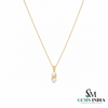 Twin Opal with Diamond Accents Twist Pendant – Elegant Natural Opal Jewelry
