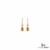 Pear Cut Citrine Drop Earrings – Elegant Dangle Gemstone Jewelry Gift For Her