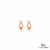 Unique Heart Cut Citrine Earrings With Intertwined Gold Design – Fine Jewelry For Her
