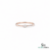 Marquise Opal Ring with Natural Diamonds – Elegant Gemstone Ring For Her