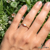 Marquise Opal Ring with Natural Diamonds – Elegant Gemstone Ring For Her