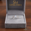 Pear cut Opal and Diamond Double Band Ring – Women's Fine Jewelry