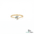 Marquise Opal Halo Ring with Diamond - Promise Ring For Her