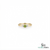 Round Cut Peridot with Diamond Accent Ring - Dainty Everyday Jewelry
