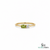 Oval Cut Peridot & Diamond Ring - Minimalist Fine Jewelry