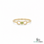 Elegant Natural Peridot Infinity Ring - Minimalist Promise Ring