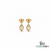 Natural Oval Opal Teardrop Stud Earrings for Women – Fine Jewelry Gift