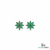 Marquise Cut Emerald Floral Stud Earrings - Earrings for Women