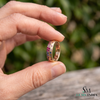 Round Modern Multi Gemstone Band Ring -Everyday Jewelry