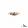 Multicolor Multi Sapphire Gemstone Ring for Women - Promise Ring For Her