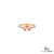 Luxury Pear Cut Pink Morganite And Diamond Ring - Elegant Gemstone Ring