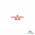 Morganite Trillion Cut Gemstone Ring - Solitaire Ring for Women
