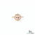 Luxury Oval Morganite Ring with Diamond Accent Stones - Cocktail & Statement Ring