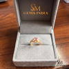 Oval Morganite & Diamond Accent Statement Ring - Pink Gemstone Fine Jewelry