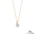 Elegant Natural Aquamarine Gemstone Pendant - Everyday Jewelry For Her